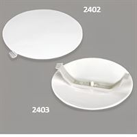 Çap 90 Vidalı Bombeli Plastik Ayak 1